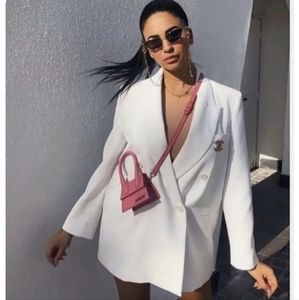 Zara Double Breasted Blazer